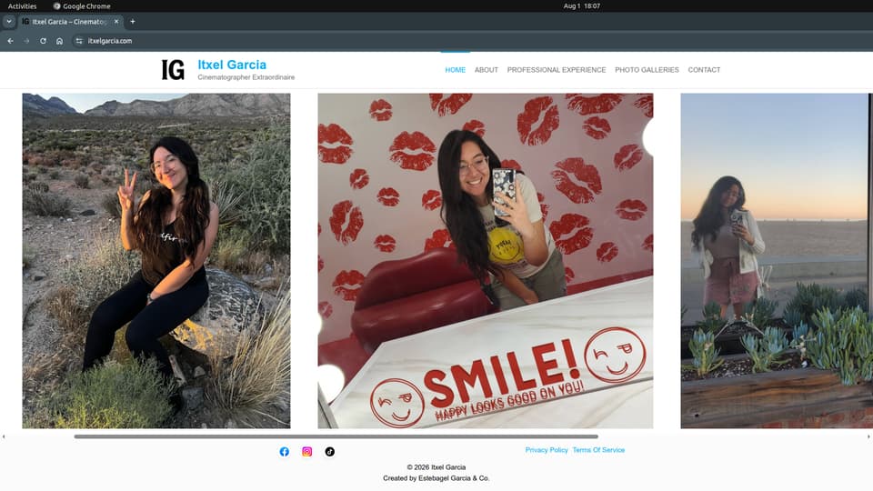 Itxel Garcia website