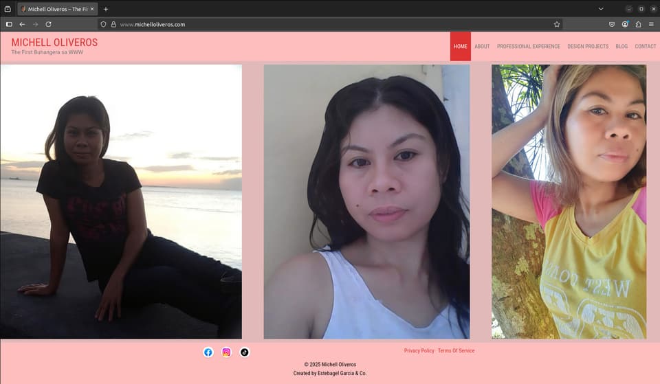 Michell Oliveros website