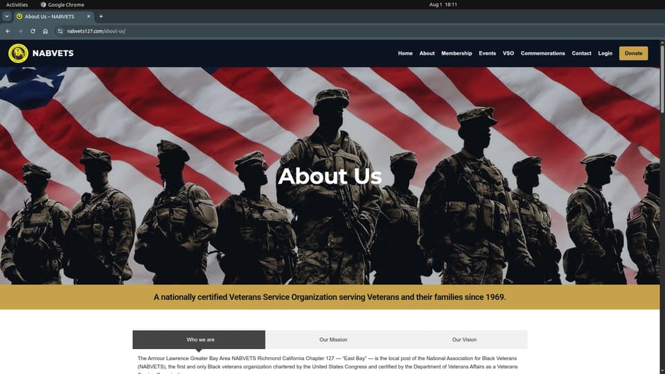 NABVETS Chapter 127 website