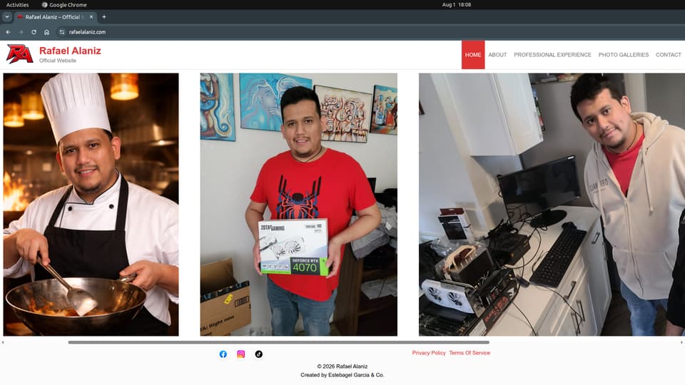 Rafael Alaniz website